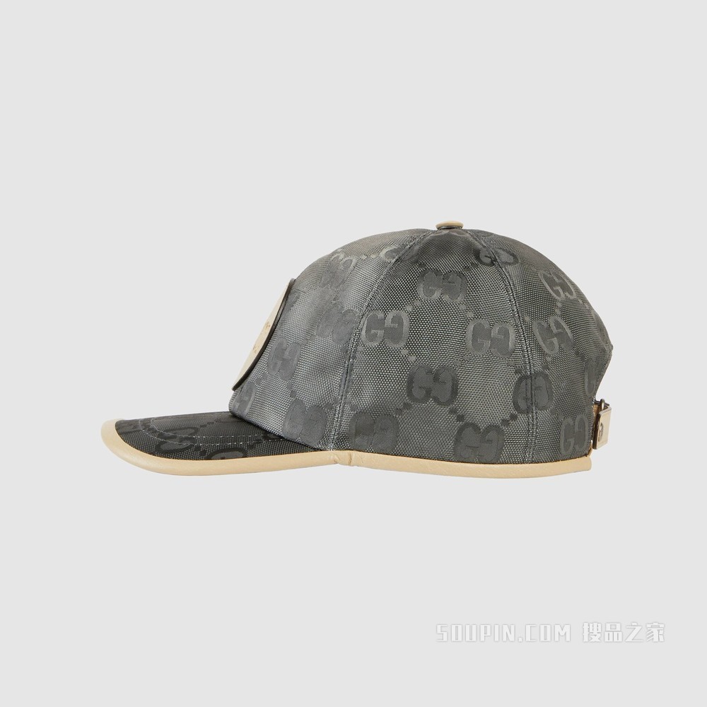 Gucci Off The Grid系列棒球帽 深灰色GG ECONYL®