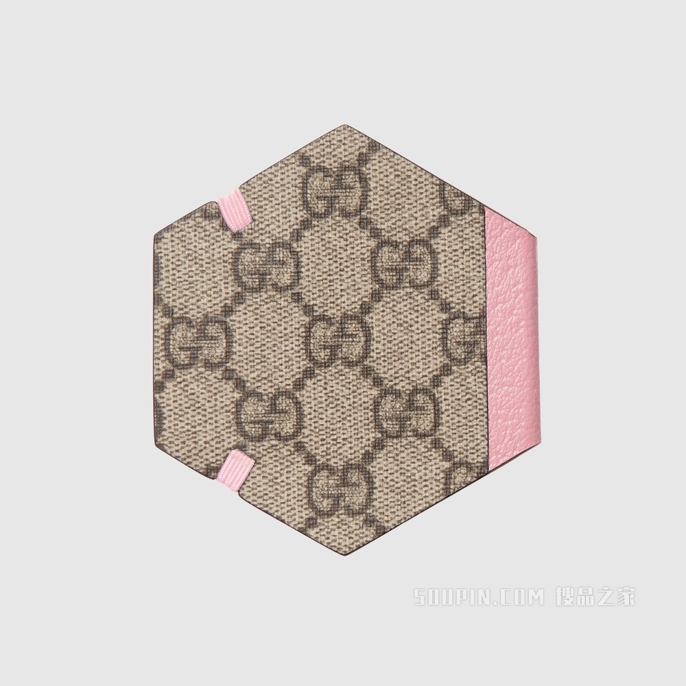 Disney x Gucci黛丝鸭便利贴 米色和乌木色GG Supreme帆布