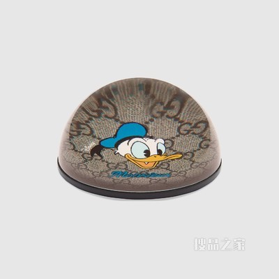 Disney x Gucci唐老鸭镇纸 米色和乌木色