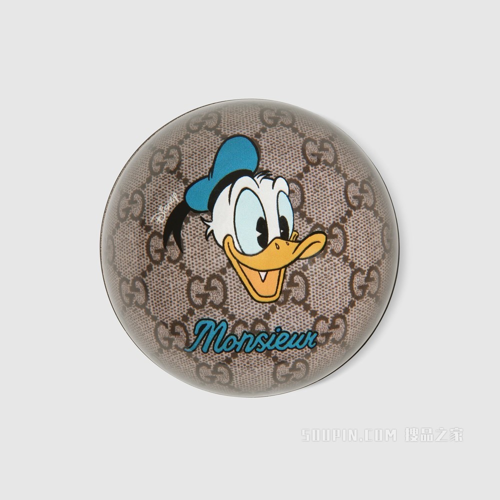 Disney x Gucci唐老鸭镇纸 米色和乌木色