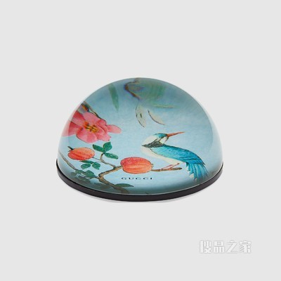 Tian印花镇纸 蓝色