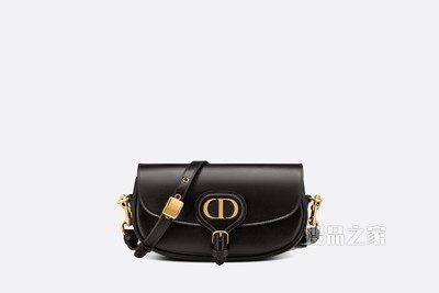 Dior Bobby East-West 手袋 黑色光面牛皮革