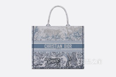 DIOR 手袋 小号Lady Dior My ABCDior 手袋岩石灰色羊皮革藤格纹| DIOR