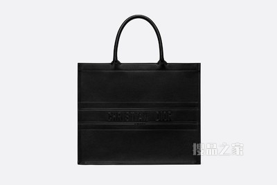 Book Tote 手袋 黑色牛皮革
