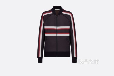 拉链夹克 蓝色科技面料三色 Dior Star 图案