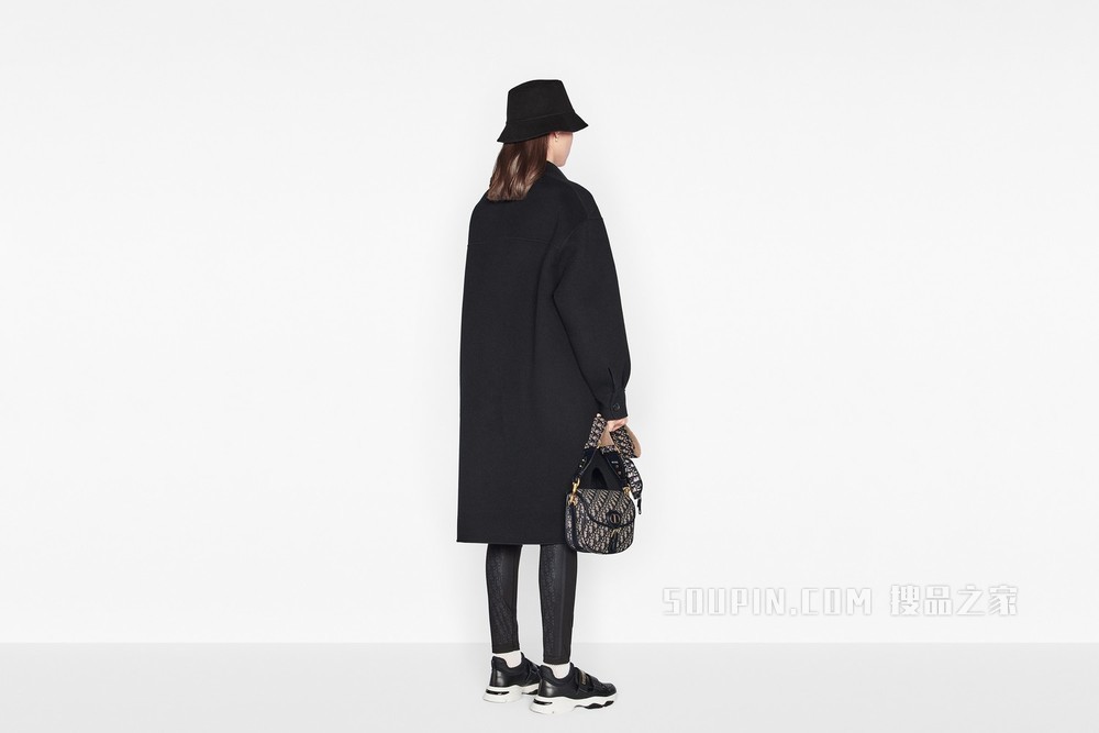 DiorAlps 打底裤 黑色平纹针织科技面料 Oblique 印花