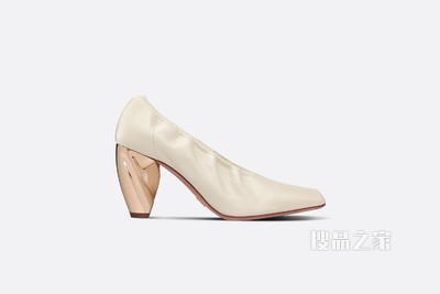Dior Déesse 高跟鞋 白色羊皮革