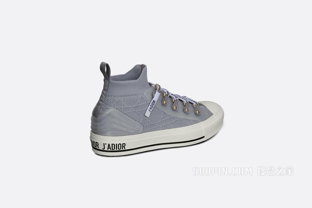 Walk'N'Dior 运动鞋 灰色网眼织物藤格纹