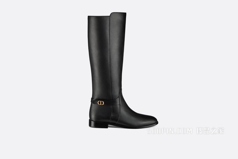 Dior Empreinte 靴子 黑色柔软牛皮革