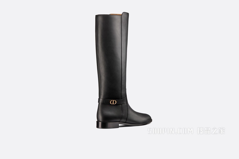 Dior Empreinte 靴子 黑色柔软牛皮革