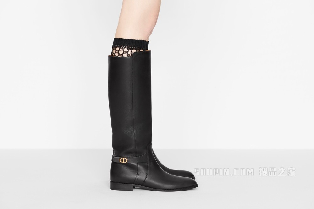 Dior Empreinte 靴子 黑色柔软牛皮革