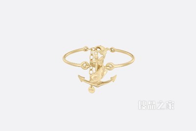 Dior Sea Garden 手链 金色饰面金属