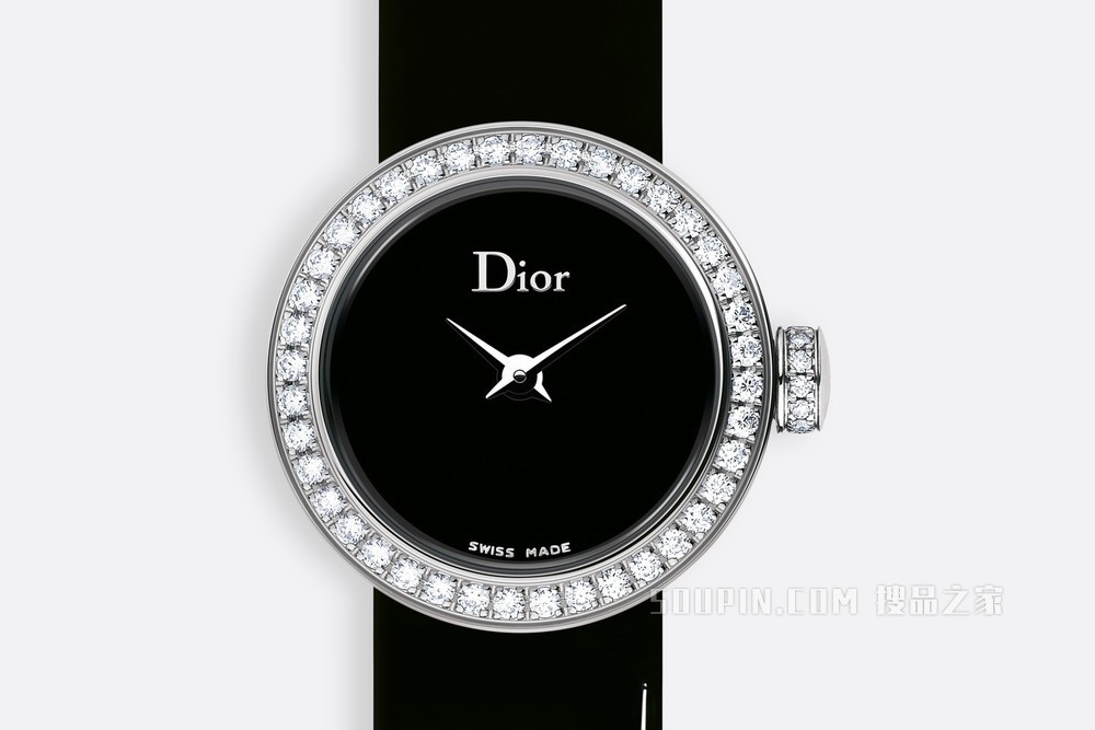 Mini D de Dior 腕表 直径 19 毫米, 石英机芯