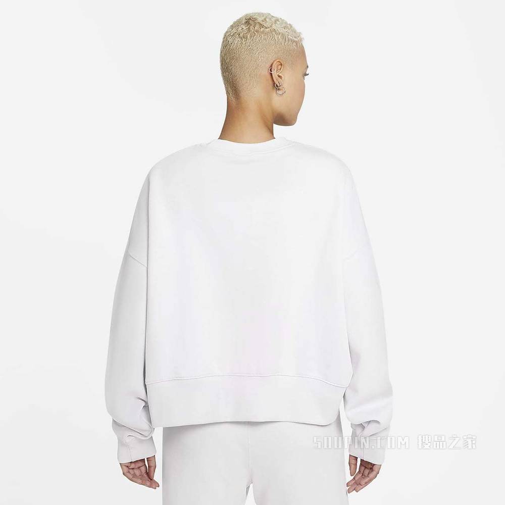 Nike Sportswear Collection Essentials 女子起绒圆领上衣