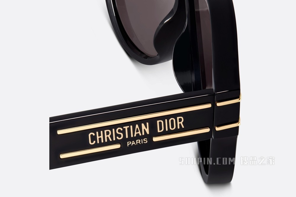 DiorSignature A1U 太阳眼镜 黑色飞行员造型镜框