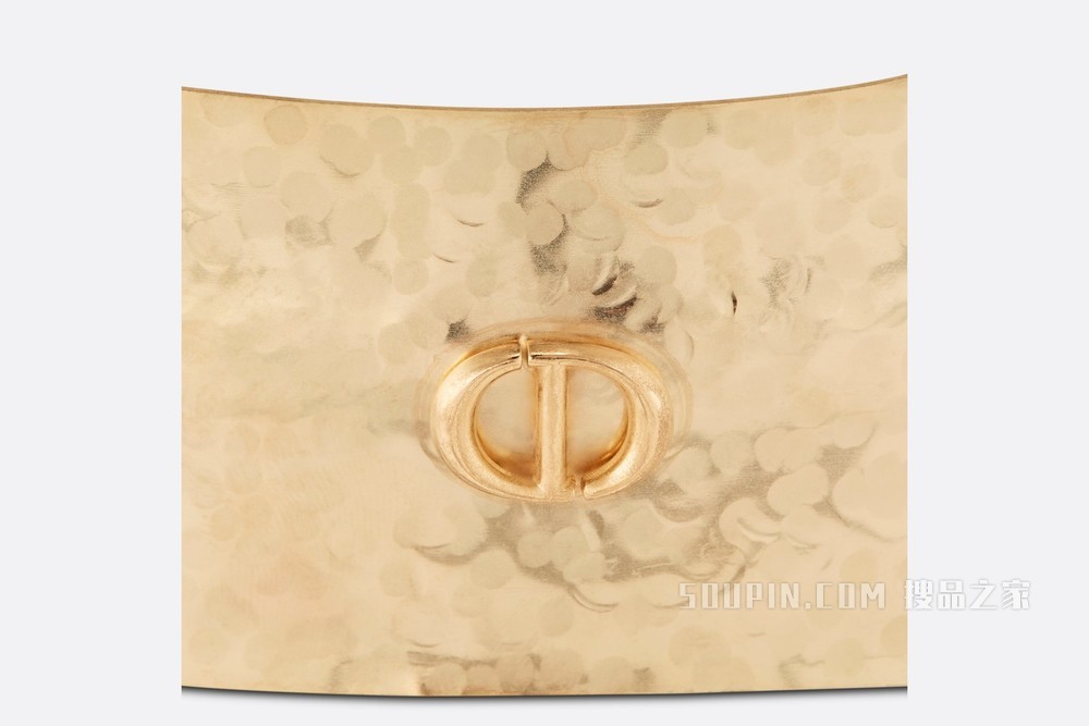 Dior Metallic 腰带 60 毫米金色饰面金属