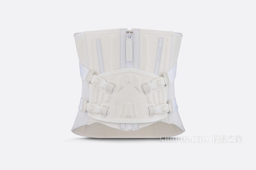 D-Vibe 腰封 28 厘米白色科技面料