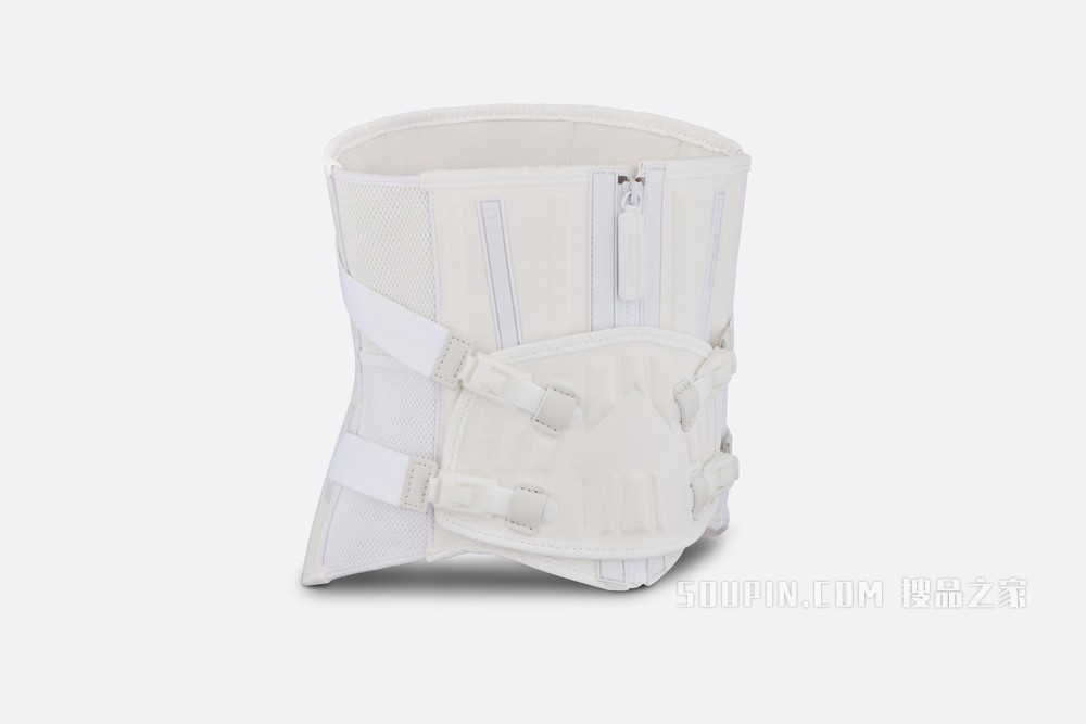 D-Vibe 腰封 28 厘米白色科技面料