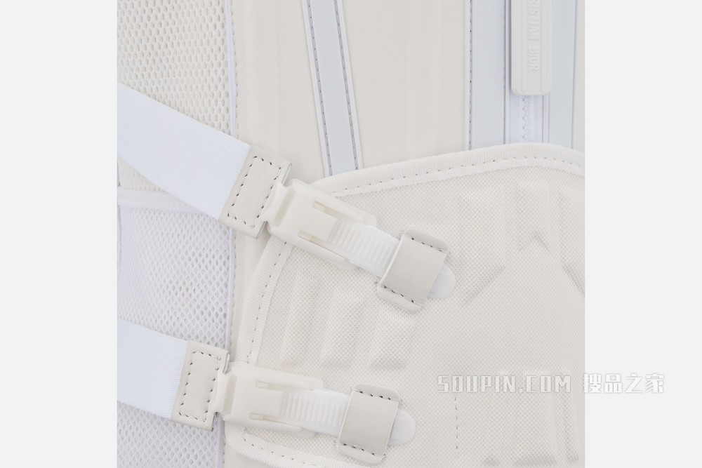 D-Vibe 腰封 28 厘米白色科技面料