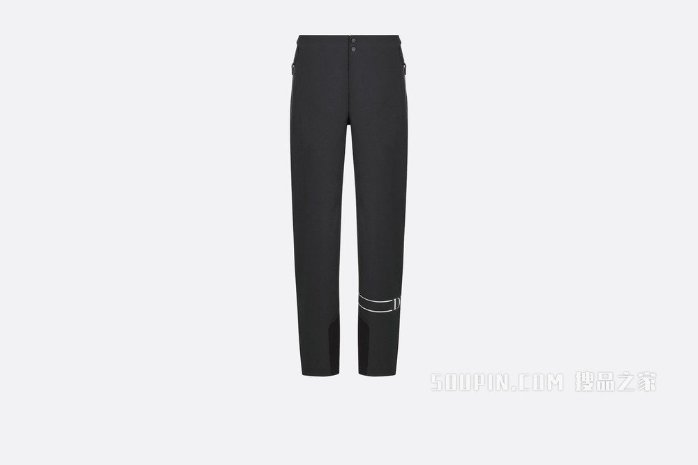 DIOR AND DESCENTE 滑雪裤 黑色科技面料