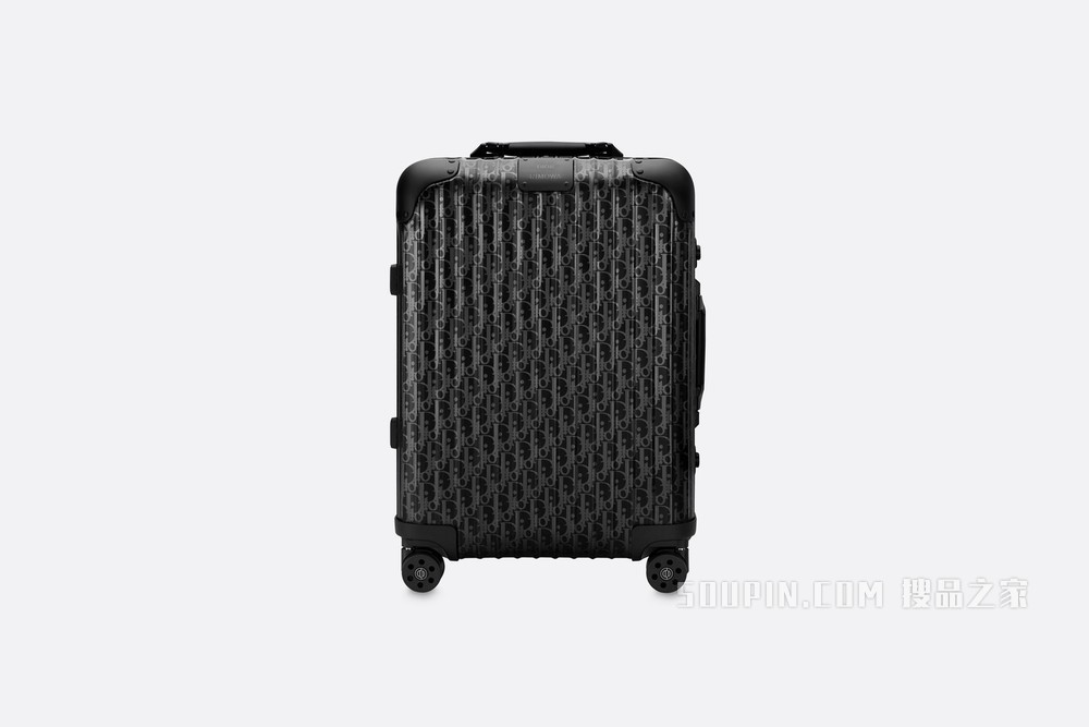 DIOR x RIMOWA 登机箱 黑色铝镁合金 Oblique 图案