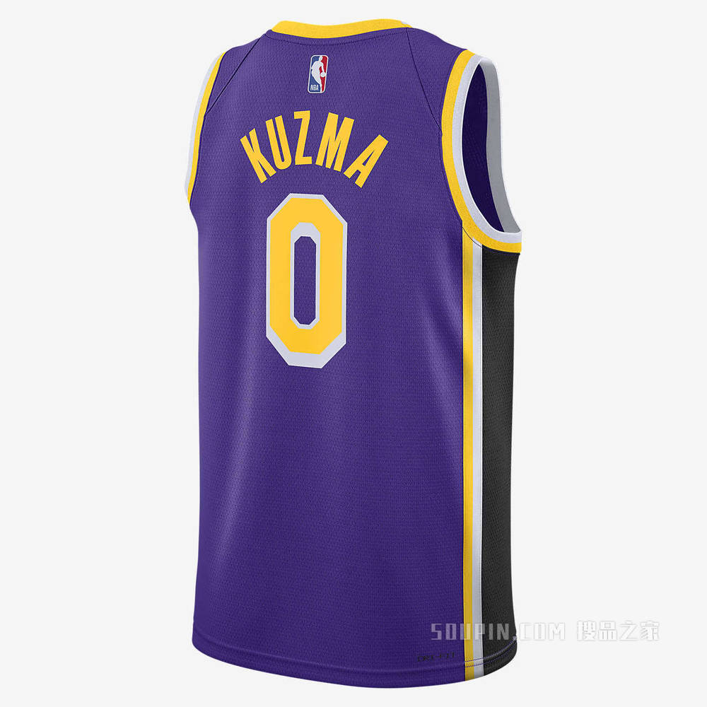 洛杉矶湖人队 (Kyle Kuzma) Statement Edition Jordan NBA Swingman Jersey 男子球衣