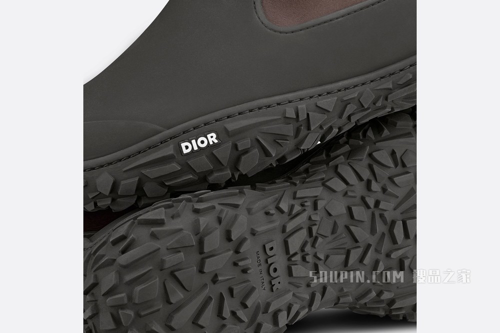 Dior B28 靴子 棕色光滑牛皮革