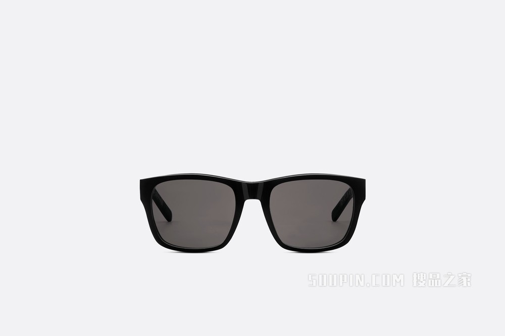 DiorB23 S2F 太阳眼镜 黑色方形镜框