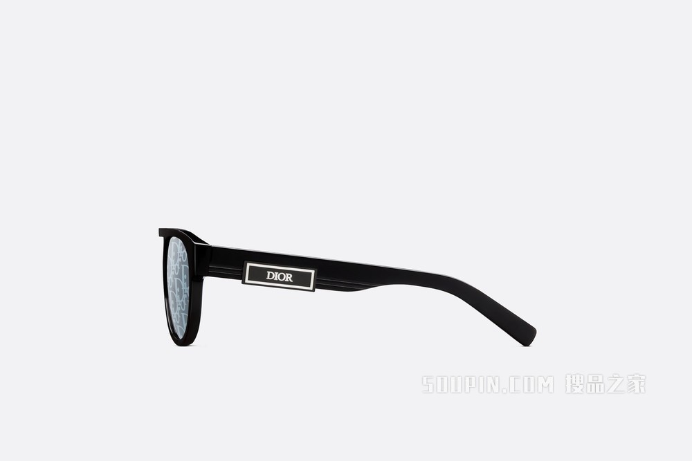 DiorB23 R1I 太阳眼镜 黑色潘托斯镜框