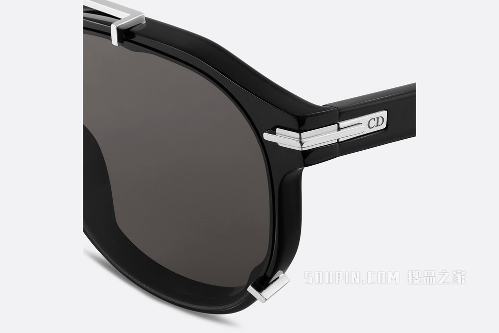 DiorBlackSuit RI 太阳眼镜 黑色潘托斯镜框