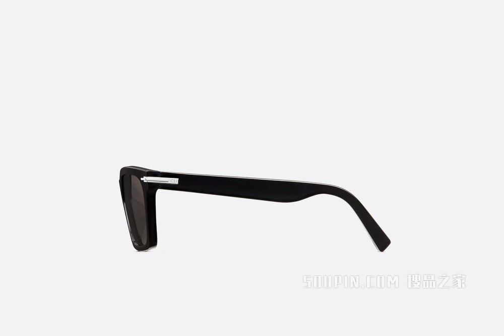 DiorBlackSuit S3F 太阳眼镜 黑色方形镜框