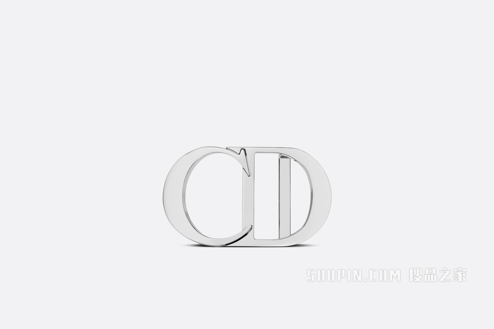 “CD Icon”腰带扣 35 毫米金属覆层黄铜