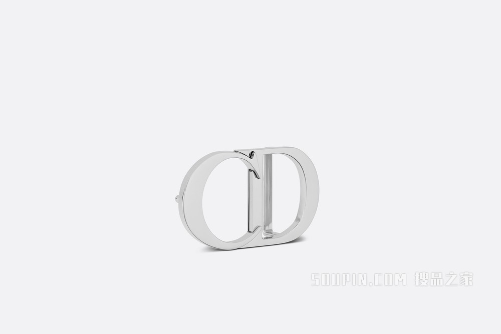 “CD Icon”腰带扣 35 毫米金属覆层黄铜