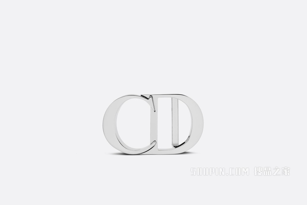 “CD Icon”腰带扣 35 毫米金属覆层黄铜