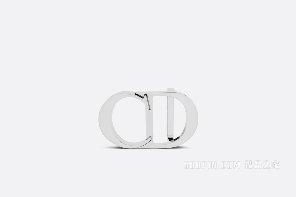 “CD Icon”腰带扣 35 毫米金属覆层黄铜