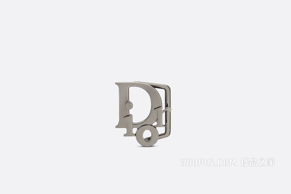 Dior Oblique 腰带扣 35 毫米金属覆层黄铜