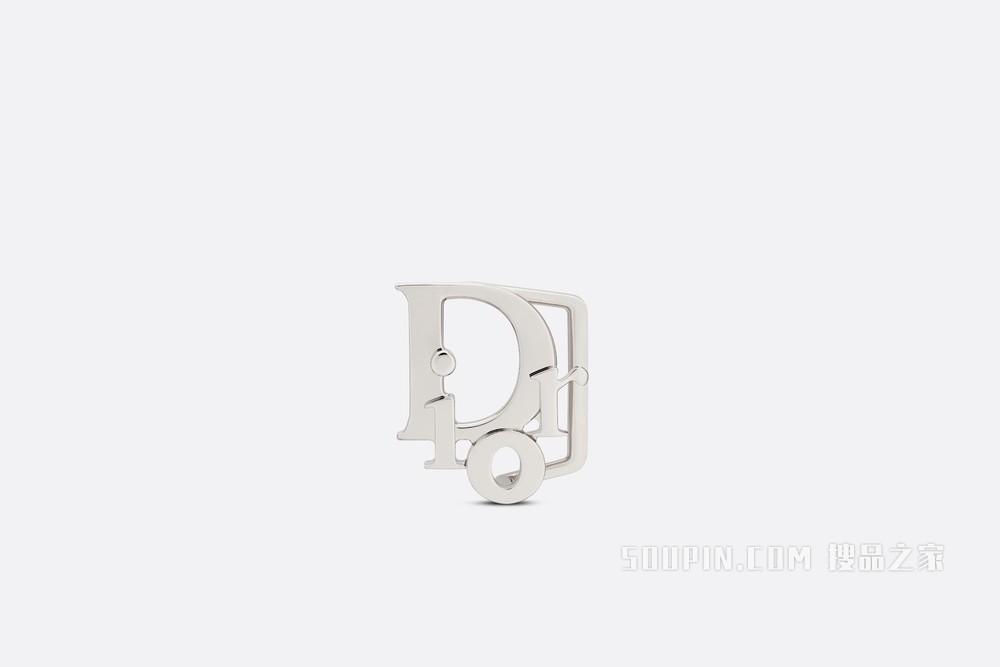 Dior Oblique 腰带扣 35 毫米金属覆层黄铜