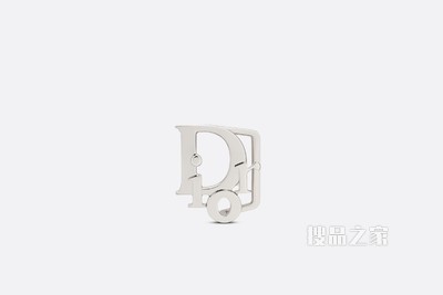 Dior Oblique 腰带扣 35 毫米金属覆层黄铜
