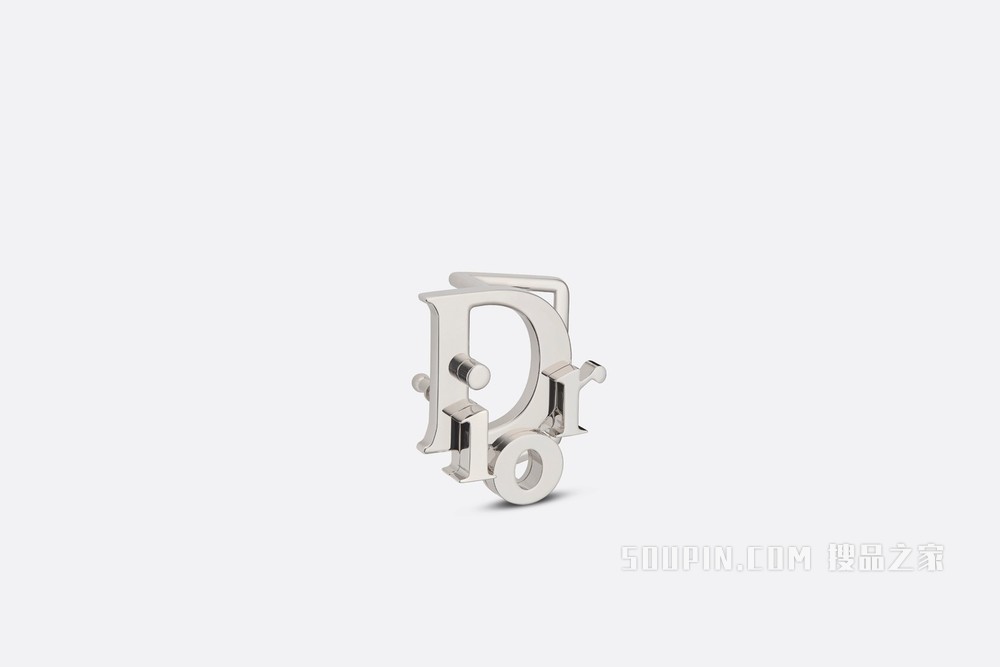 Dior Oblique 腰带扣 35 毫米金属覆层黄铜