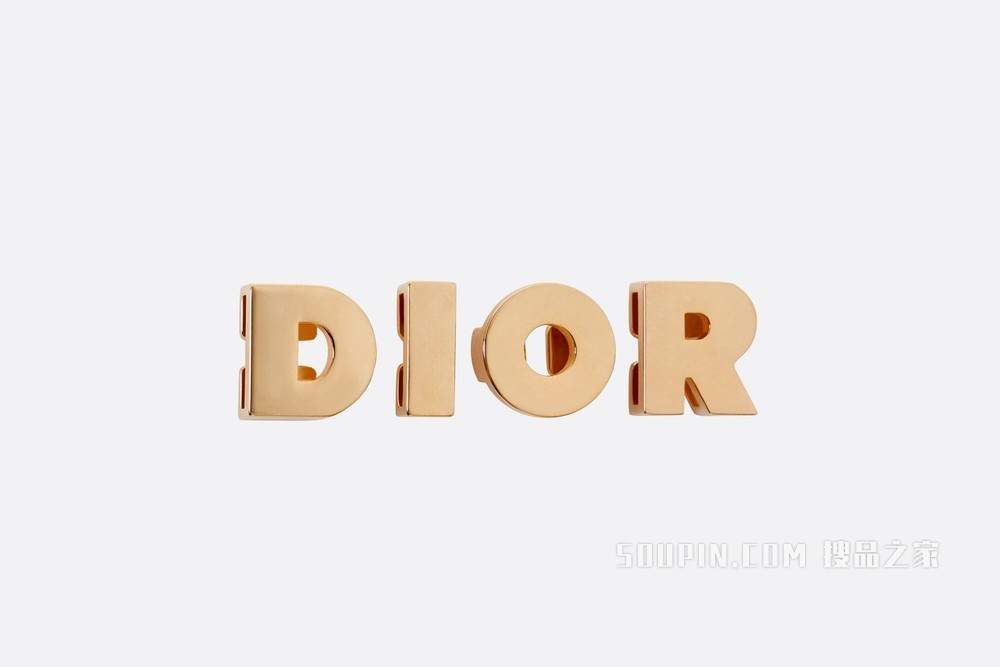 “DIOR”运动鞋吊饰 金色饰面黄铜