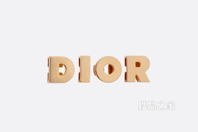 “DIOR”运动鞋吊饰 金色饰面黄铜