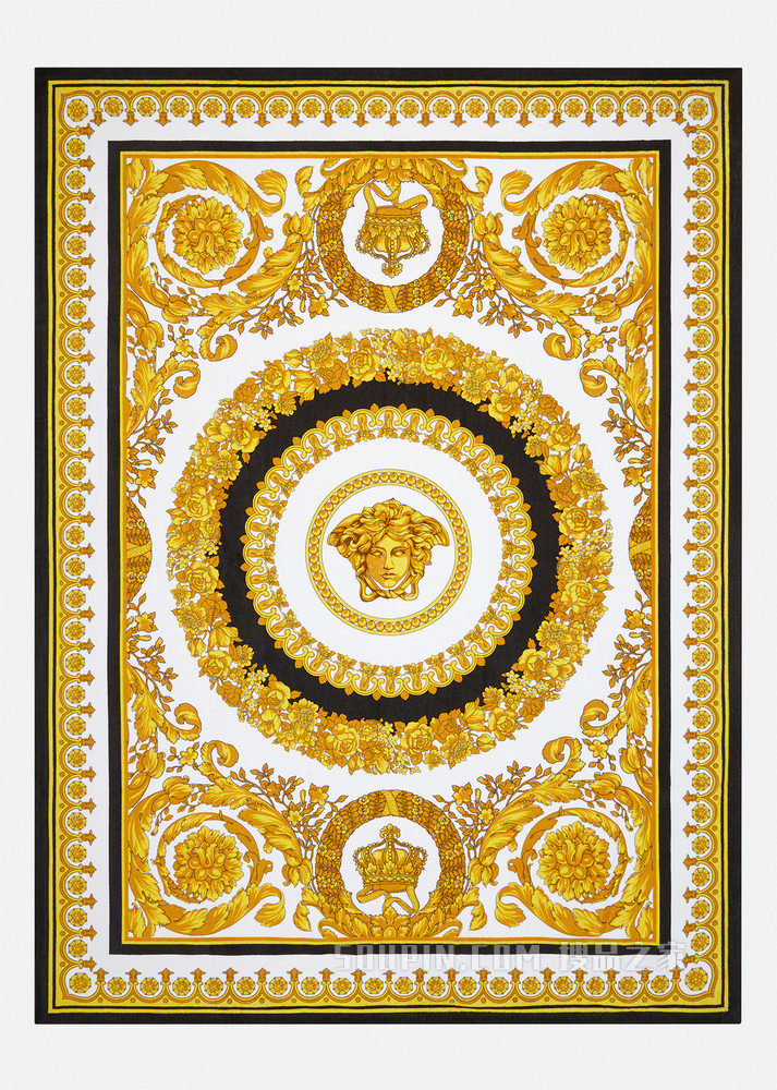 Crete de Fleur印花毛巾