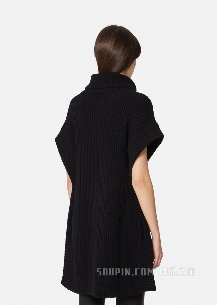 安全别针羊毛斗篷