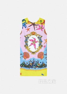 Trésor de la Mer印花连衣裙