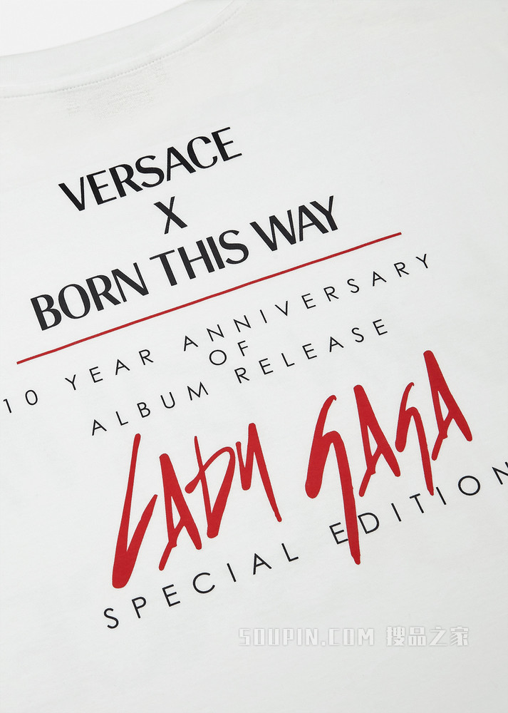 Versace x Born This Way Foundation T恤