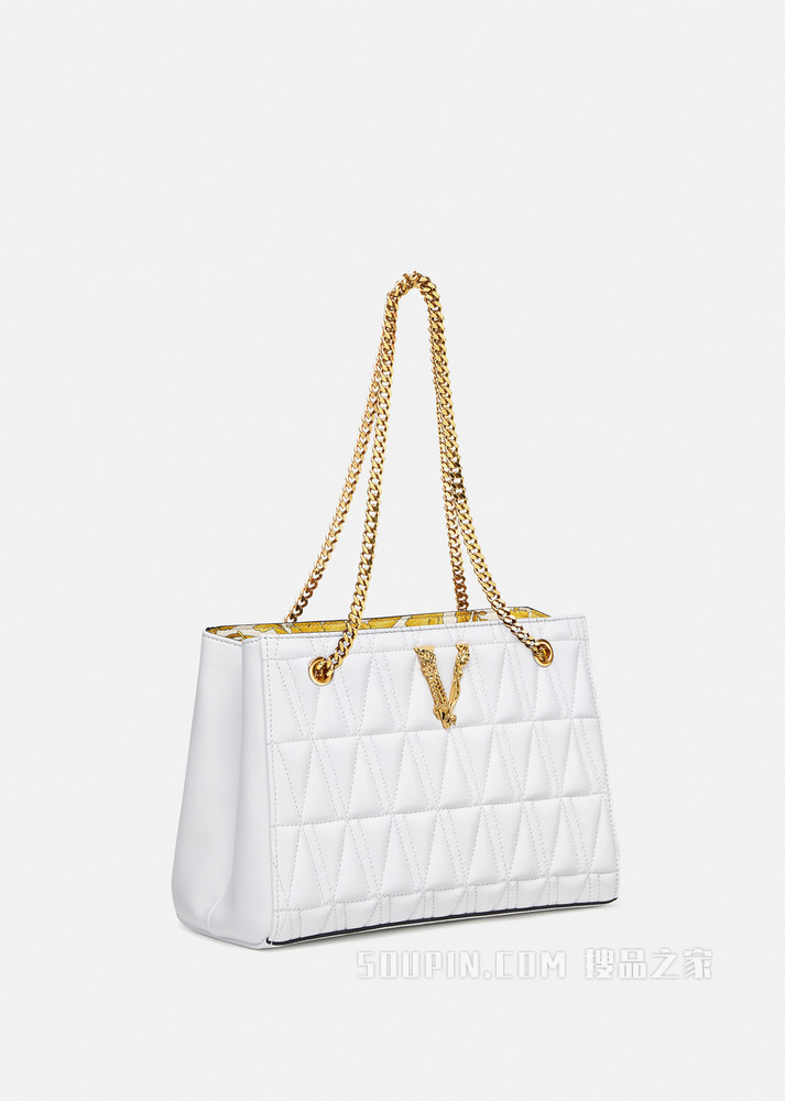 小号Virtus绗缝托特包