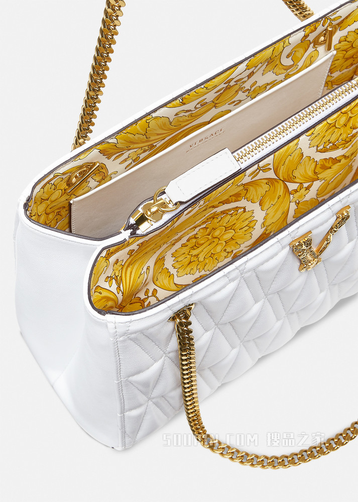 小号Virtus绗缝托特包