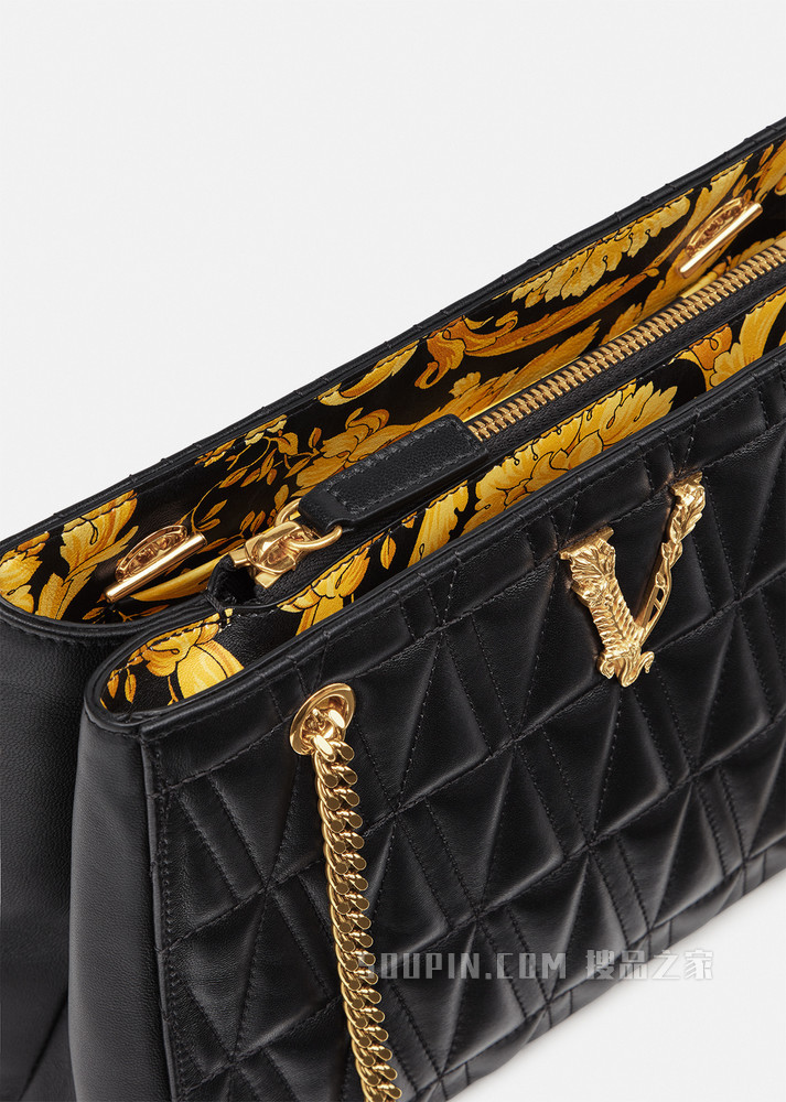 小号Virtus绗缝托特包