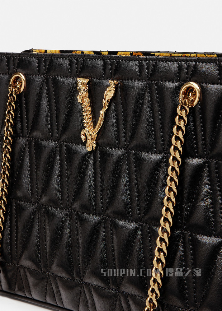 小号Virtus绗缝托特包