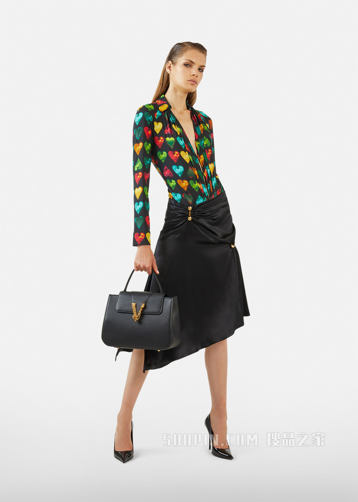 Virtus顶部提手手袋